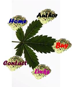 Marijuana leaf menu image